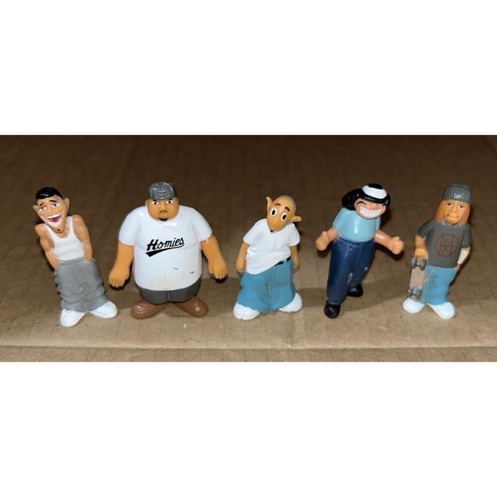 Homies Lot of 5  4-Series 4  1-Series 1 5 Different Figures No Duplicates